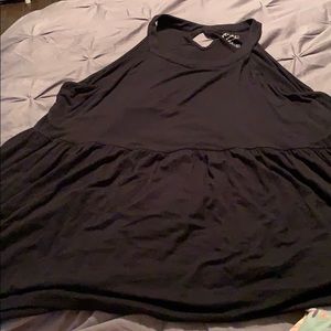 High neck torrid tank